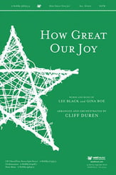 How Great Our Joy SATB choral sheet music cover